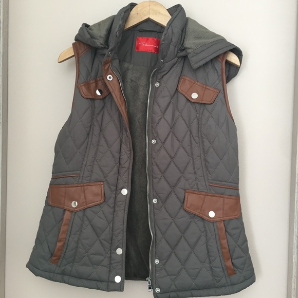 Fashionomics Jackets & Blazers - Olive Green Vest